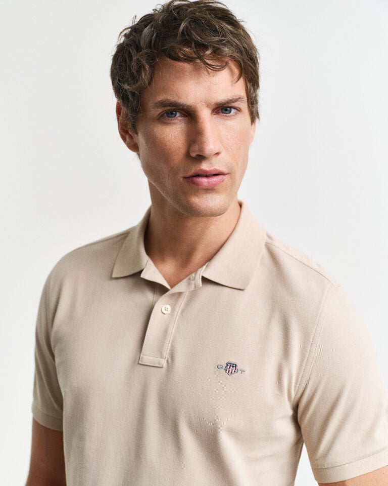 Gant Polo de piqué Regular Fit Shield Ofertas de temporada