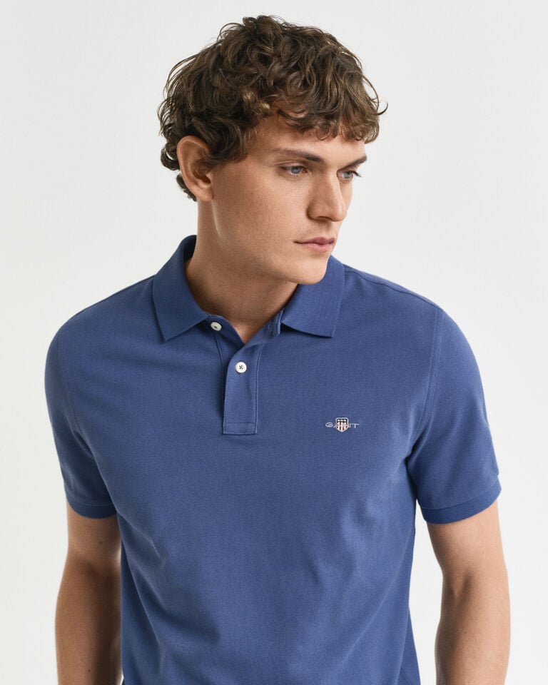Gant Polo de piqué Regular Fit Shield Precio ultrabajo