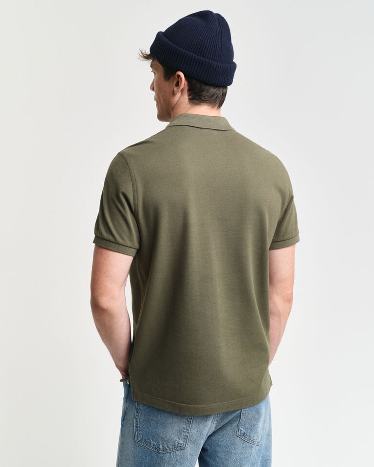 Gant Polo de piqué Regular Fit Shield En línea