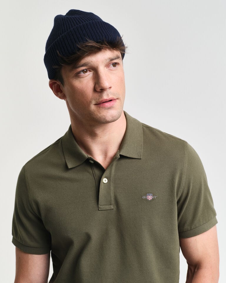 Gant Polo de piqué Regular Fit Shield En línea