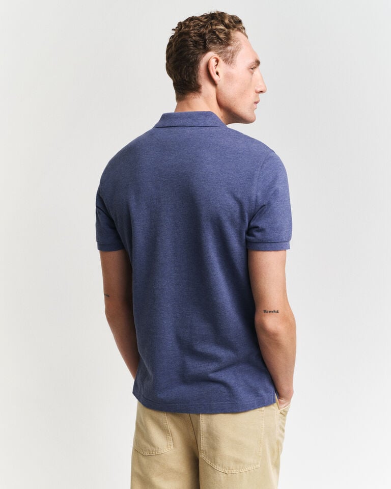 Gant Polo de piqué Regular Fit Shield Outlet