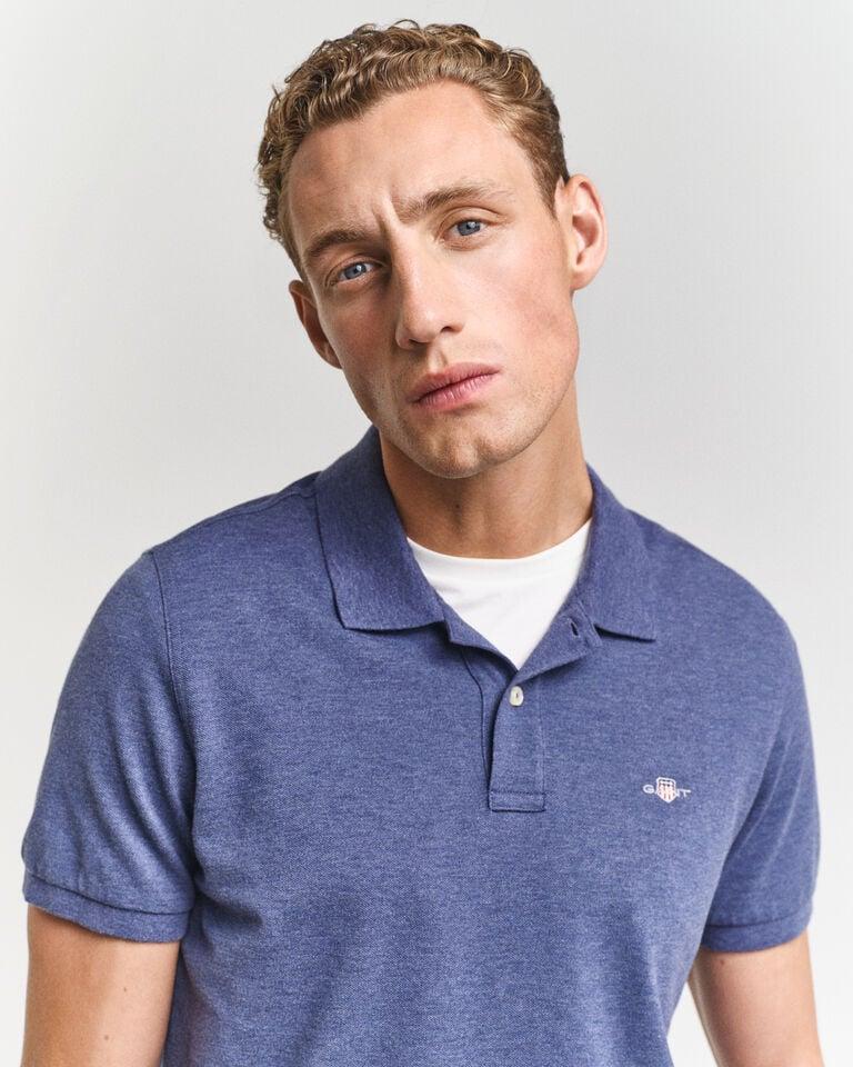 Gant Polo de piqué Regular Fit Shield Outlet