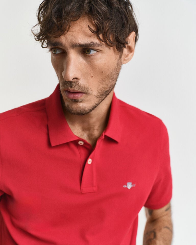 Gant Polo de piqué Regular Fit Shield Rebajas