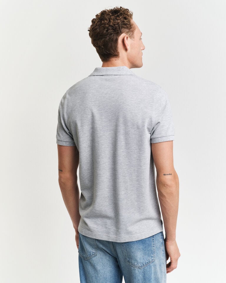 Gant Polo de piqué Regular Fit Shield Venta caliente
