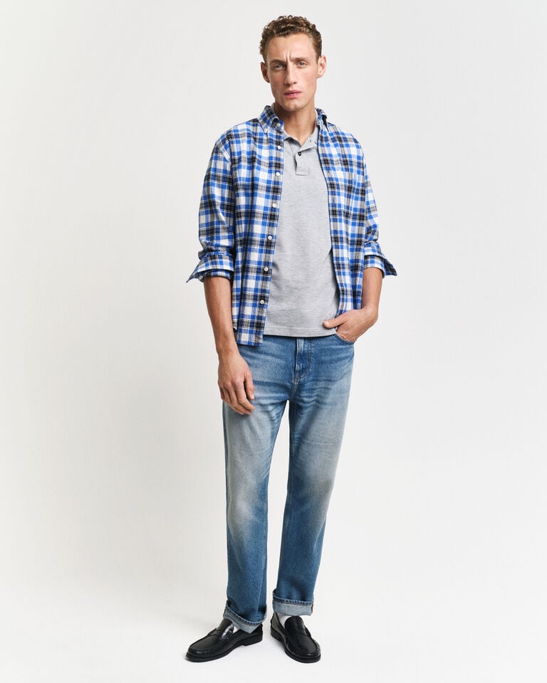 Gant Polo de piqué Regular Fit Shield Venta caliente