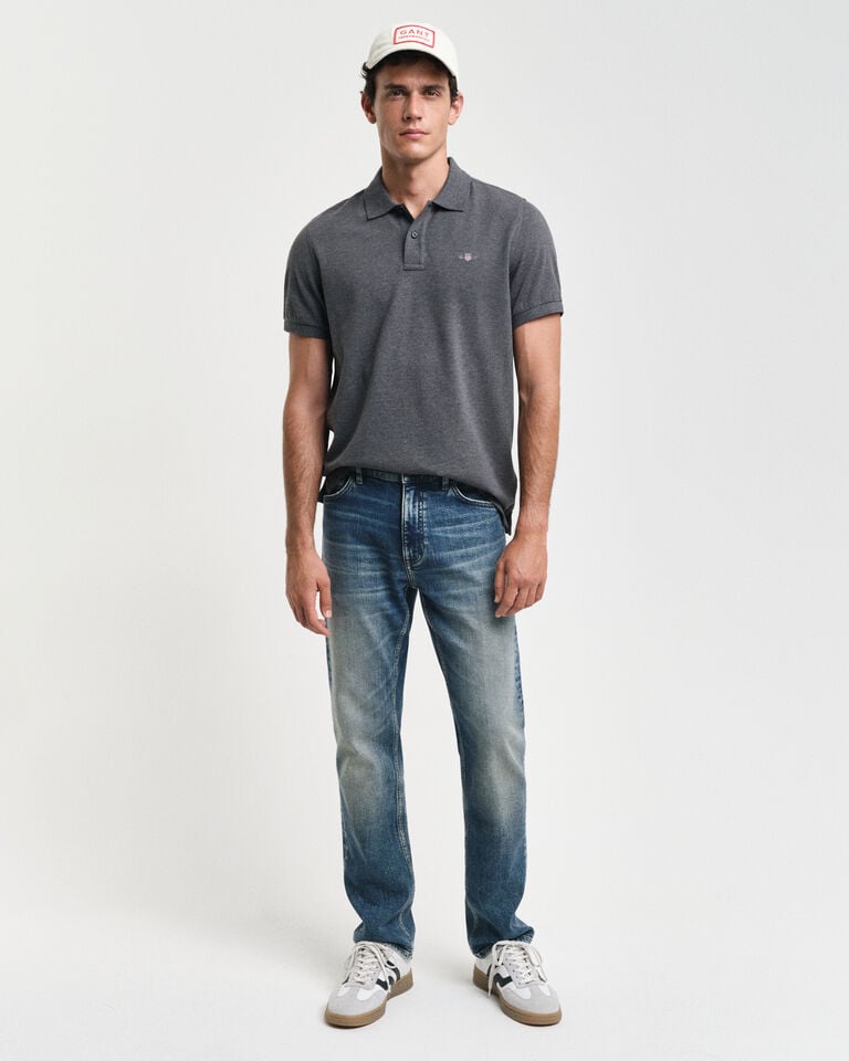 Gant Polo de piqué Regular Fit Shield En oferta