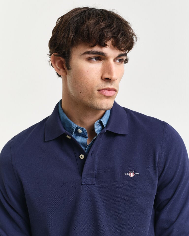 Gant Rugger de piqué Shield Rebajas baratas