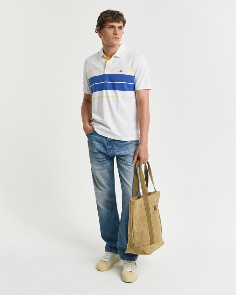 Gant Polo Shield a rayas Oferta especial