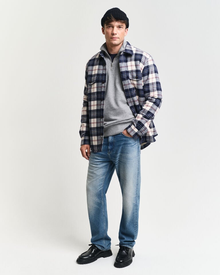 Gant Sudadera Shield con media cremallera Promoción trimestral
