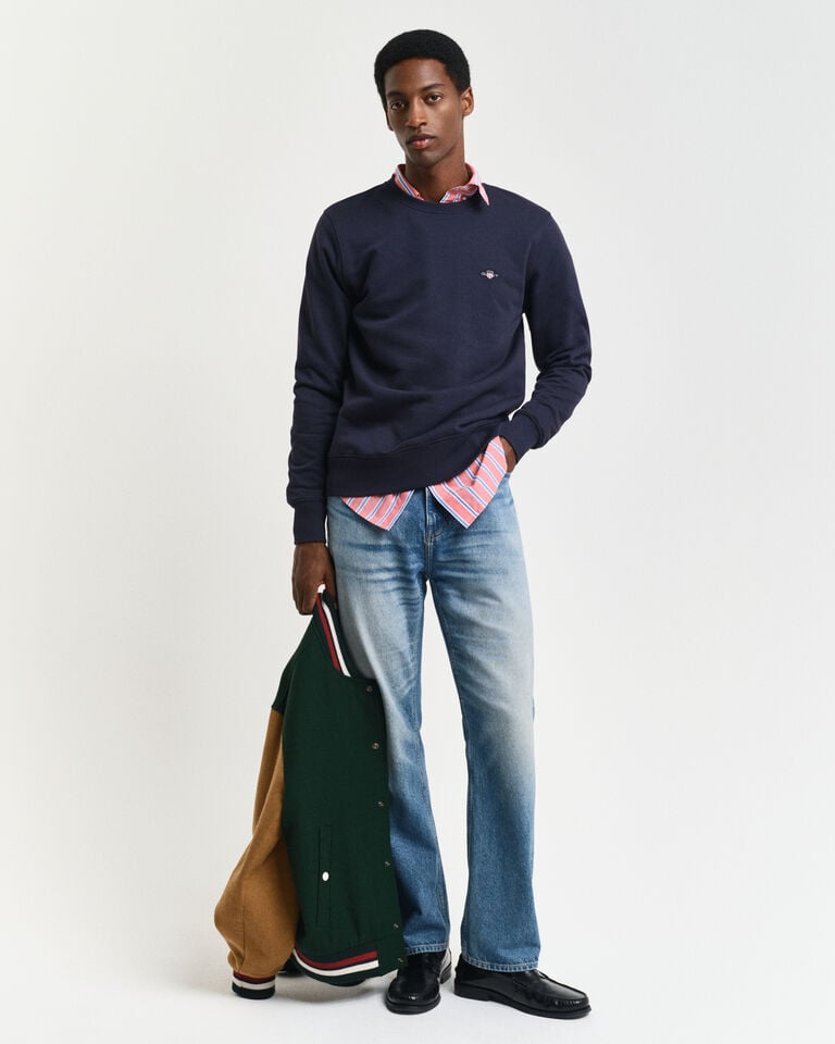 Gant Sudadera Shield de cuello redondo Solo queda un día