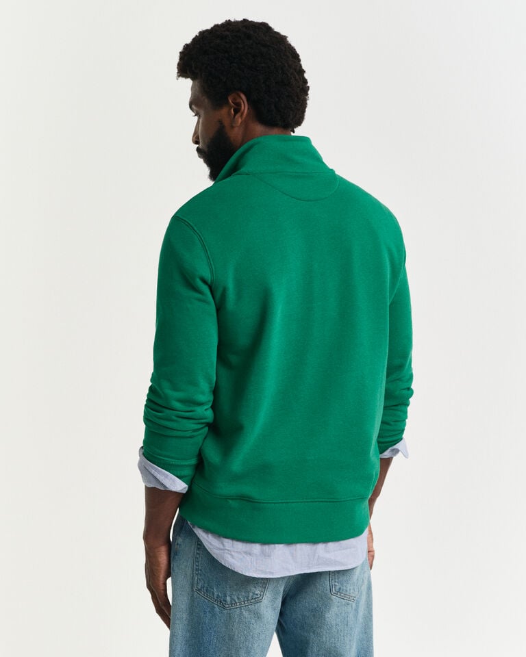 Gant Sudadera Shield con media cremallera Grandes descuentos