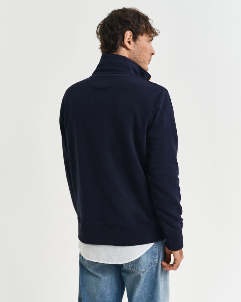 Gant Sudadera con media cremallera en contraste Envío internacional gratuito