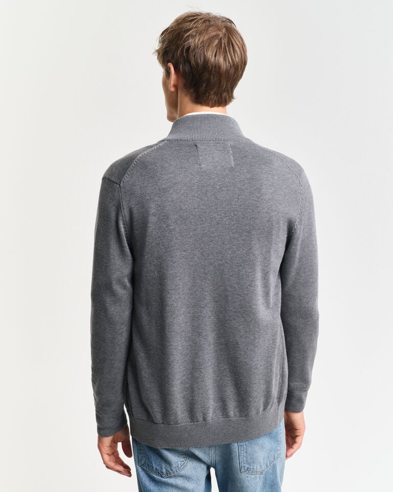 Gant Cárdigan con cremallera Casual Cotton Venta caliente