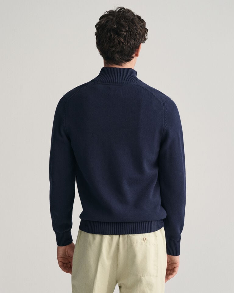 Gant Jersey de algodón con media cremallera Casual Los más vendidos