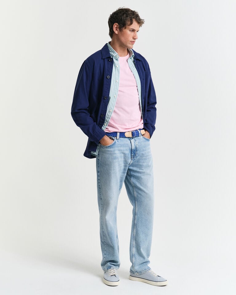 Gant Camiseta Logo en contraste Grandes ahorros