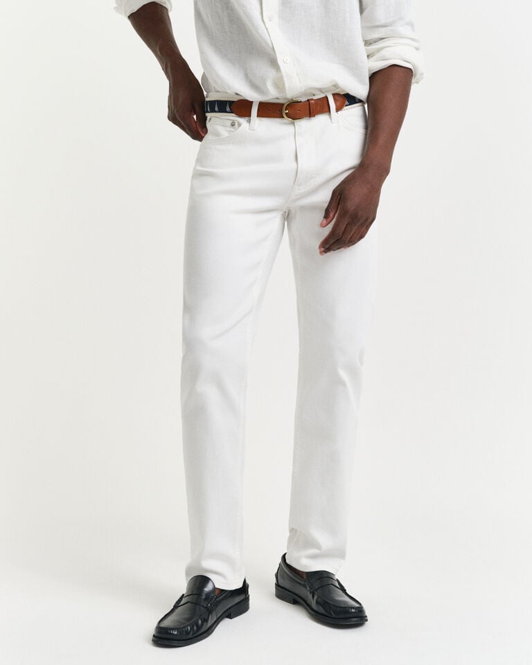Gant Vaqueros Regular Fit blancos Ventas relámpago