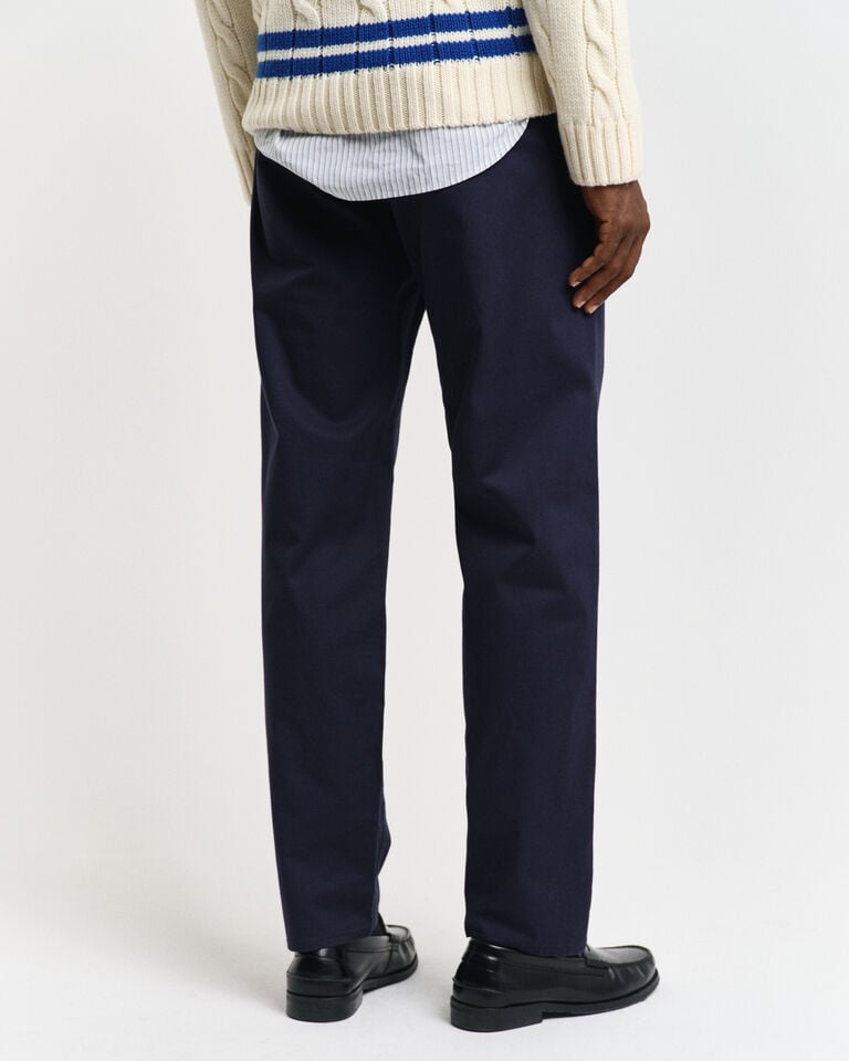 Gant Pantalones chinos Regular Fit de sarga Rebajas online