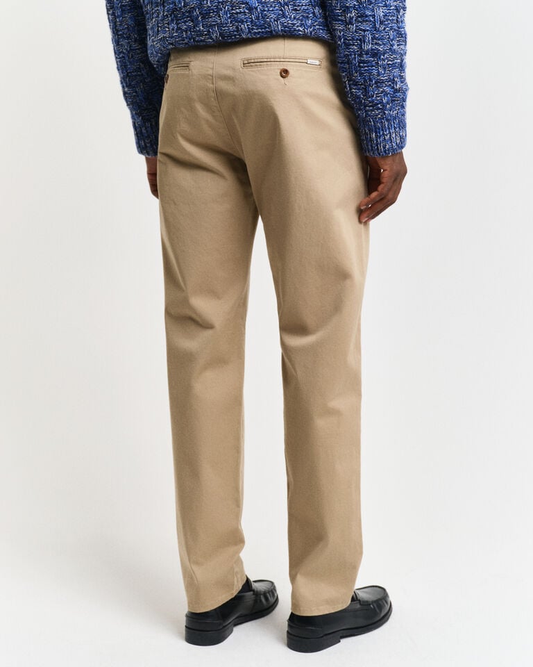 Gant Pantalones chinos Regular Fit de sarga Envío gratis