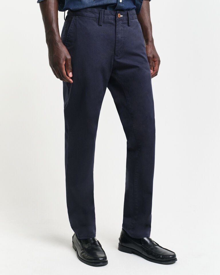 Gant Pantalones chinos Slim Fit de sarga Envío gratis