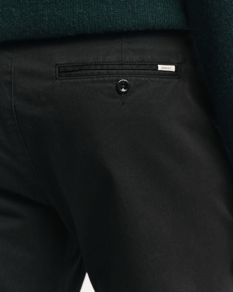 Gant Pantalones chinos Regular Fit de sarga ÚLTIMAS EDICIONES
