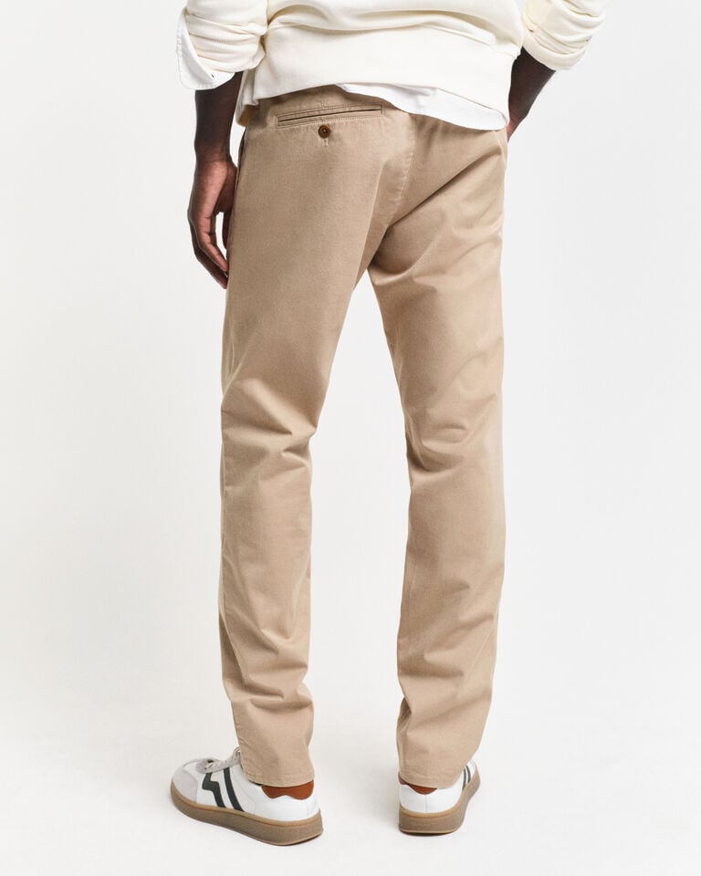 Gant Pantalones chinos Slim Fit de sarga Promoción trimestral