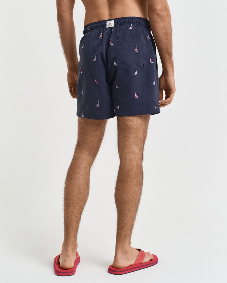 Gant Bañador con bordado de barco Rebajas baratas