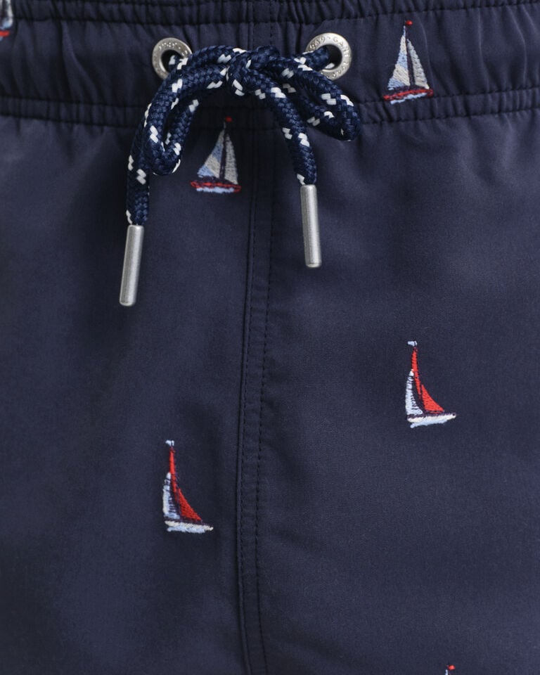 Gant Bañador con bordado de barco Rebajas baratas