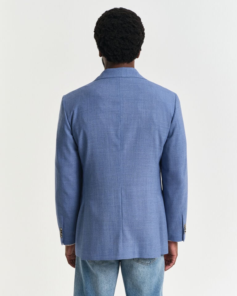 Gant Chaqueta de traje Regular Fit de lana mouliné Precios de Black Friday