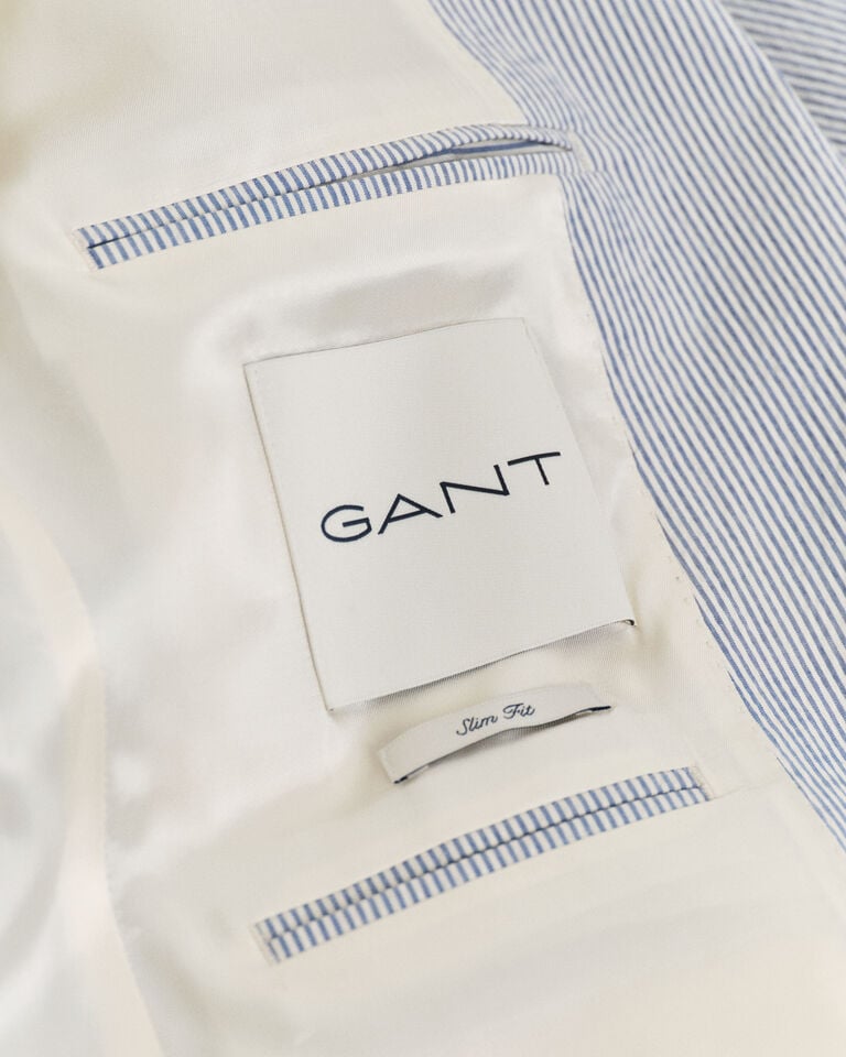 Gant Chaqueta de traje Slim Fit de sirsaca Última moda
