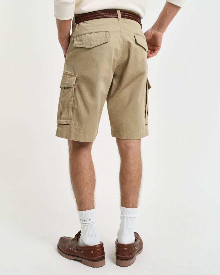 Gant Pantalones cortos cargo Relaxed Fit de sarga En línea
