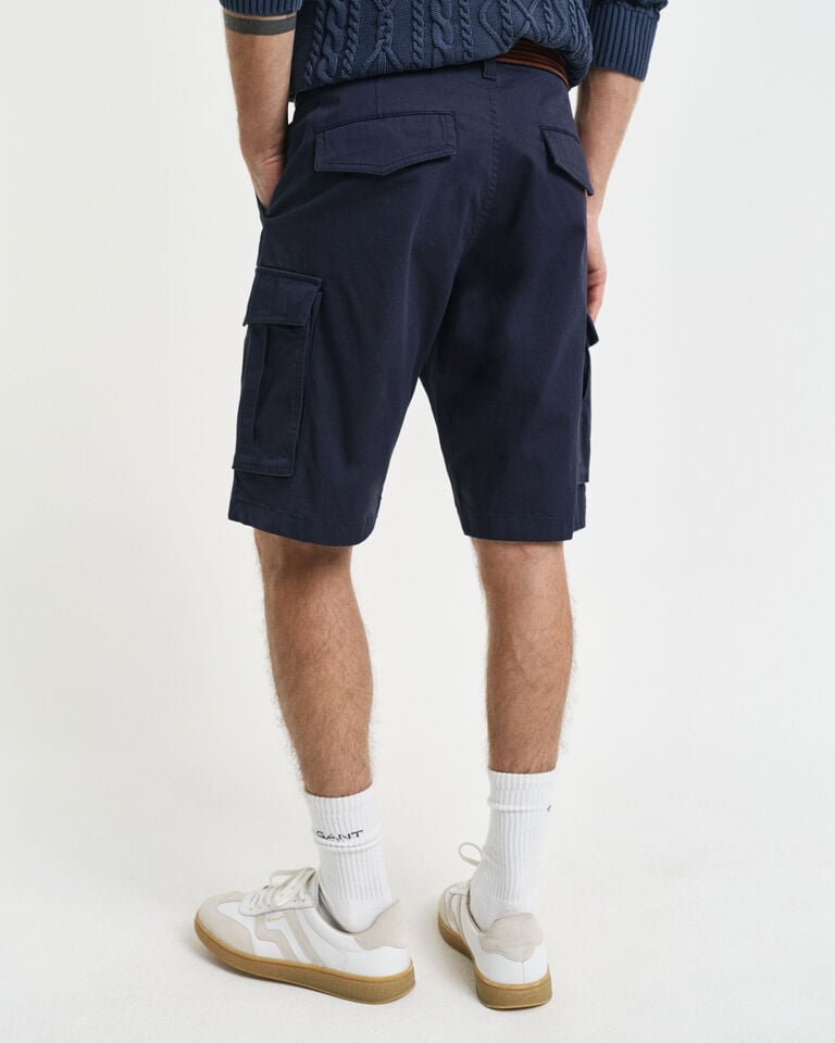 Gant Pantalones cortos cargo Relaxed Fit de sarga Rebajas
