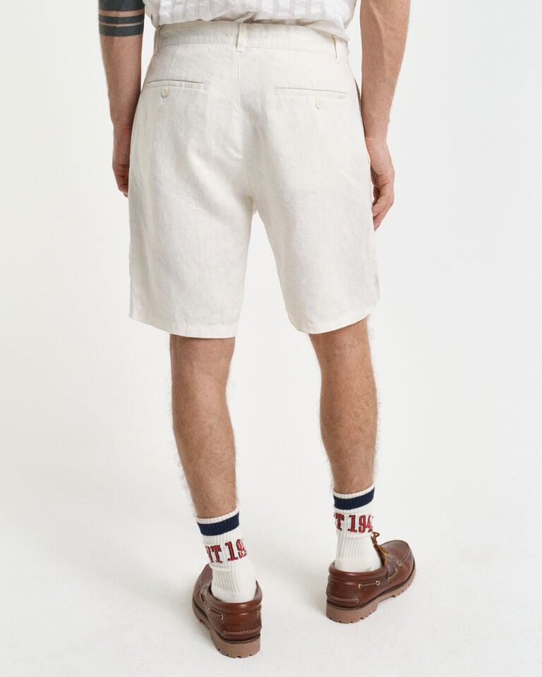 Gant Pantalones cortos Relaxed Fit de lino con cordón ajustable Rebajas top