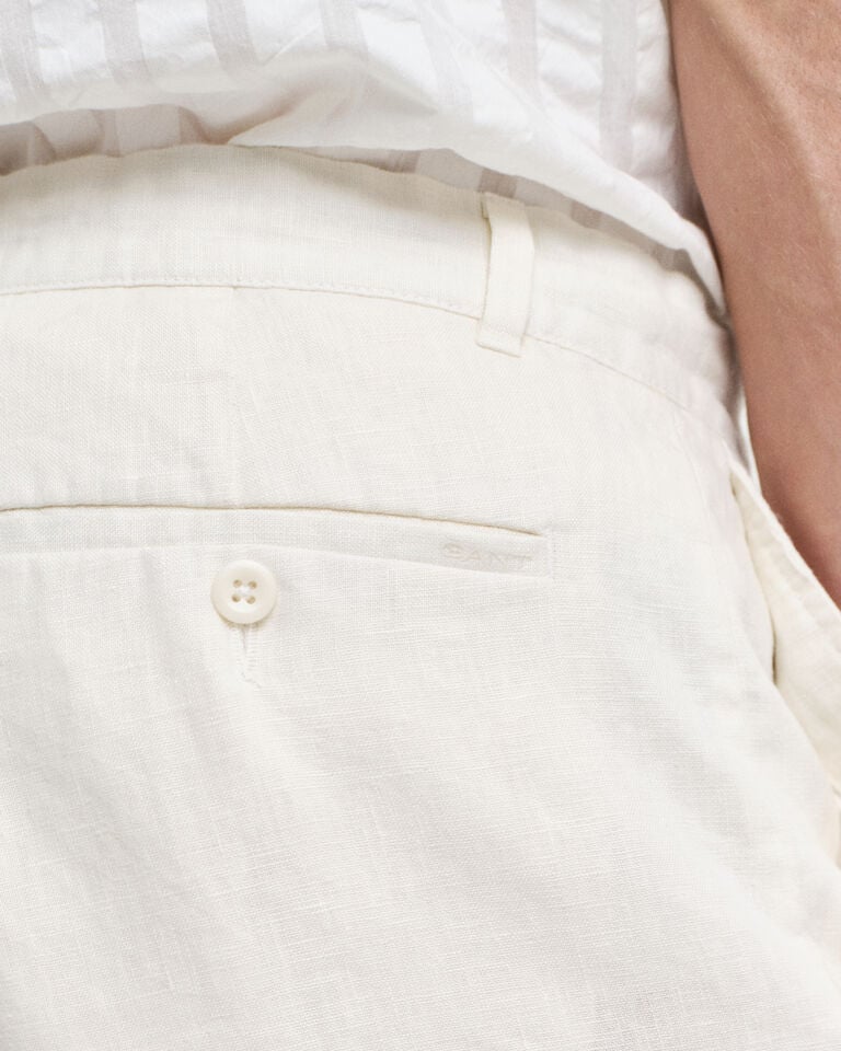 Gant Pantalones cortos Relaxed Fit de lino con cordón ajustable Rebajas top