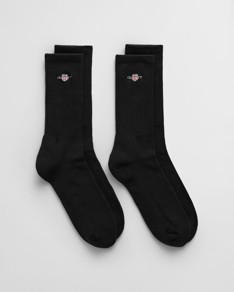 Gant Paquete de dos pares de calcetines deportivos Shield