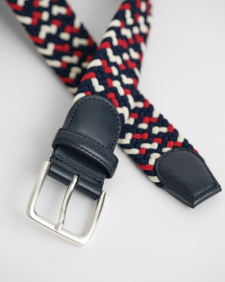 Gant Cinturón elástico trenzado multicolor Descuento