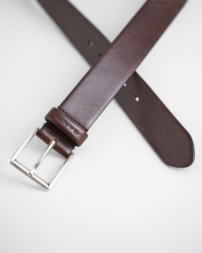 Gant Cinturón de piel clásico Tienda