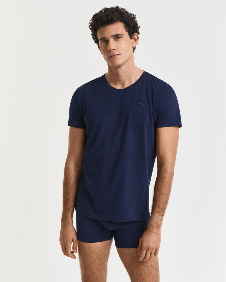 Gant Paquete de dos camisetas de cuello redondo Promoción por tiempo limitado