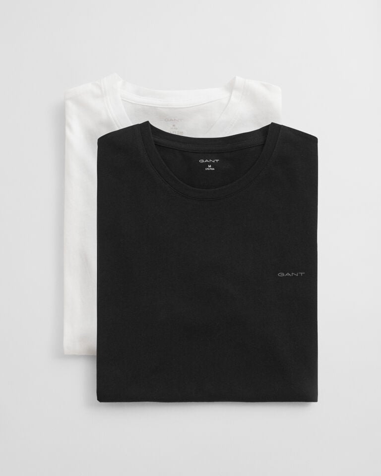 Gant Paquete de dos camisetas de cuello redondo