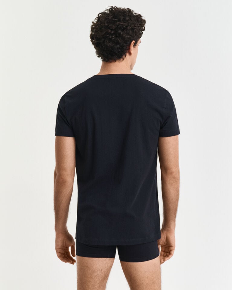 Gant Paquete de dos camisetas de cuello redondo Solo hoy