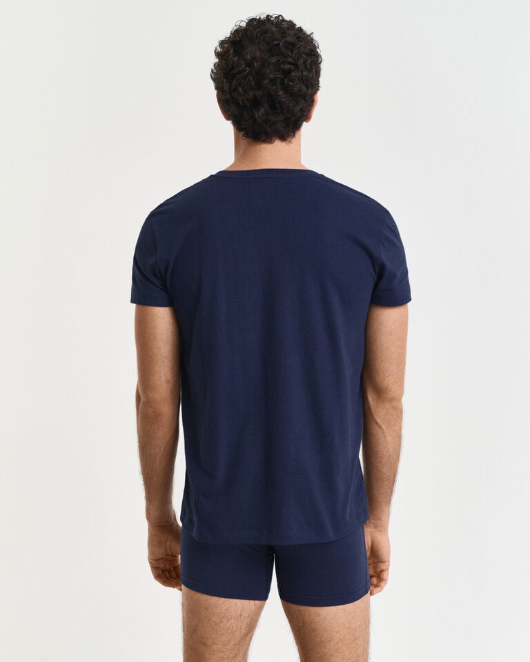Gant Paquete de dos camisetas de cuello de pico Precios de Black Friday