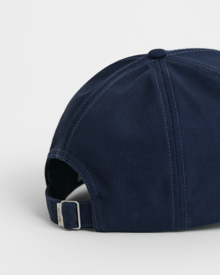 Gant Gorra de sarga de algodón Shield con corona alta Envío gratis