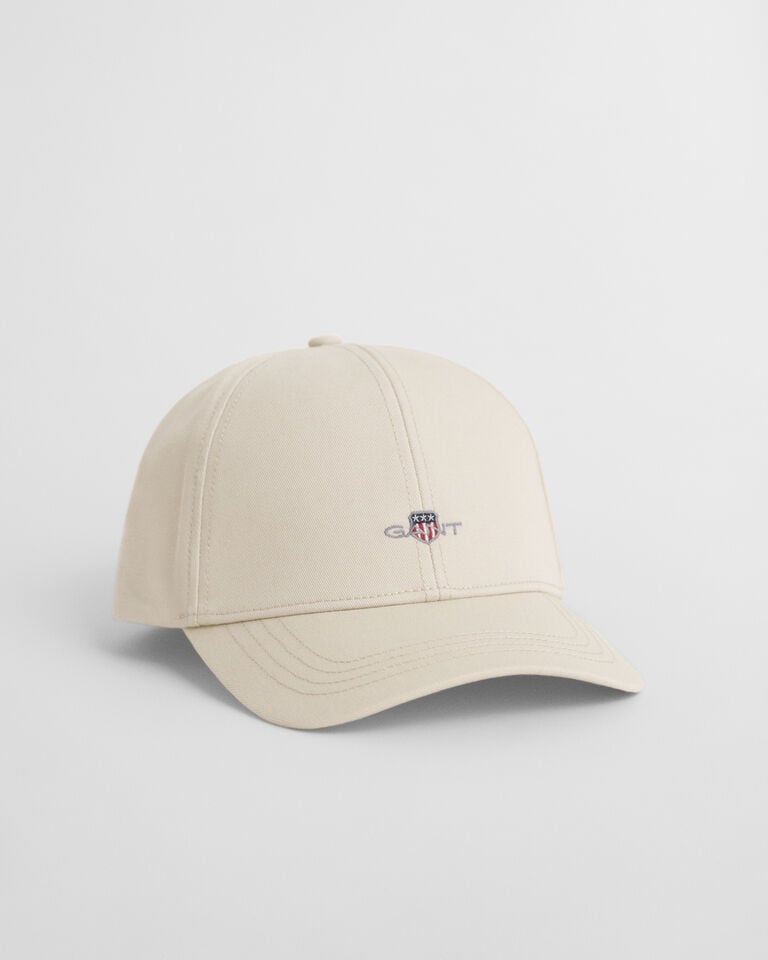 Gant Gorra de sarga de algodón Shield con corona alta Envío gratis