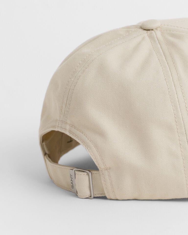 Gant Gorra de sarga de algodón Shield con corona alta Envío gratis
