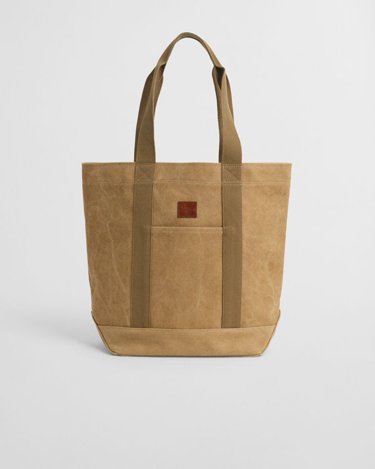Gant Bolso tote de lona lavada Superdescuento