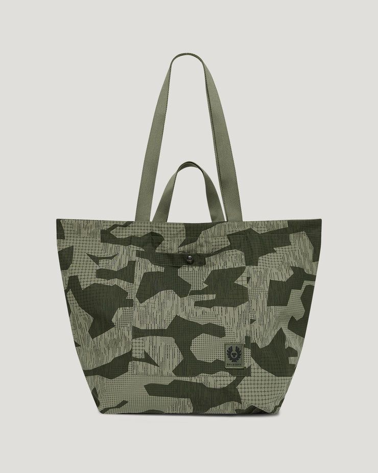 belstaff bolsa tote terrain camo