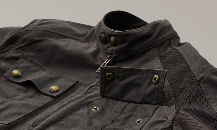 belstaff chaqueta de algodón encerado temple Oferta especial