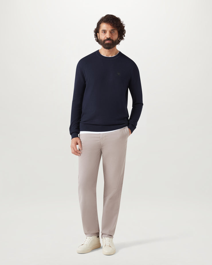 belstaff jersey de cuello redondo drift Oferta exclusiva