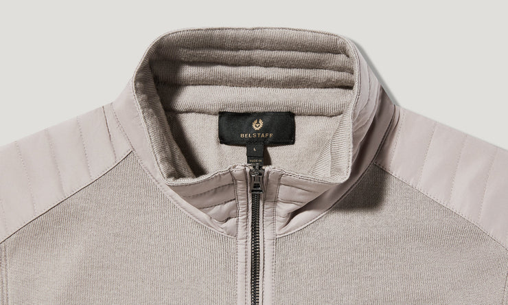 belstaff jersey con cremallera de un cuarto kilmington Ofertas de temporada