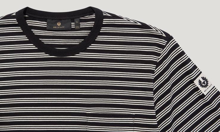 belstaff camiseta drum a rayas rail Precio de fábrica