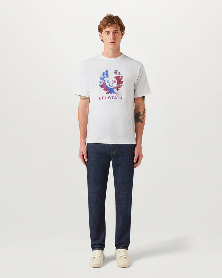 belstaff camiseta con estampado gráfico blur phoenix Grandes ahorros